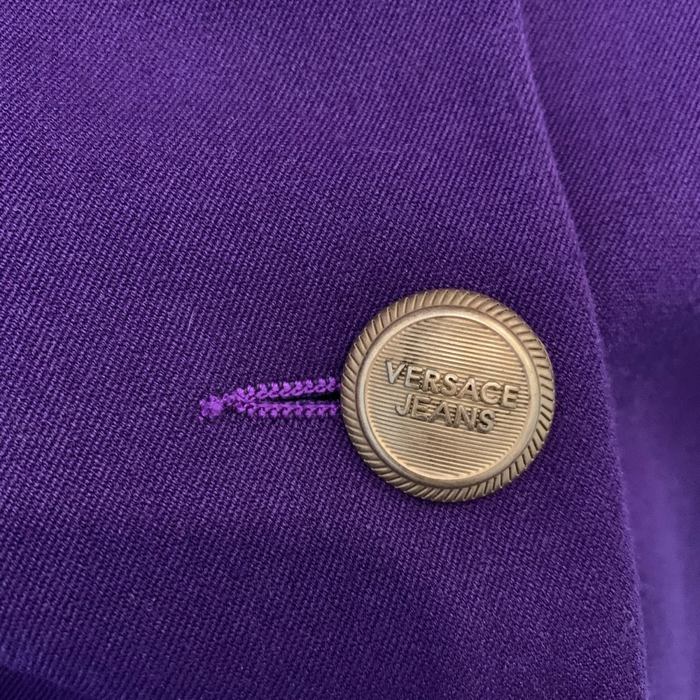 Versace Jeans purple blazer. Size 4 U.S. - Picture 3 of 6